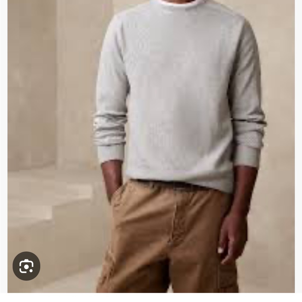 Banana Republic  brushed ribbed shirt